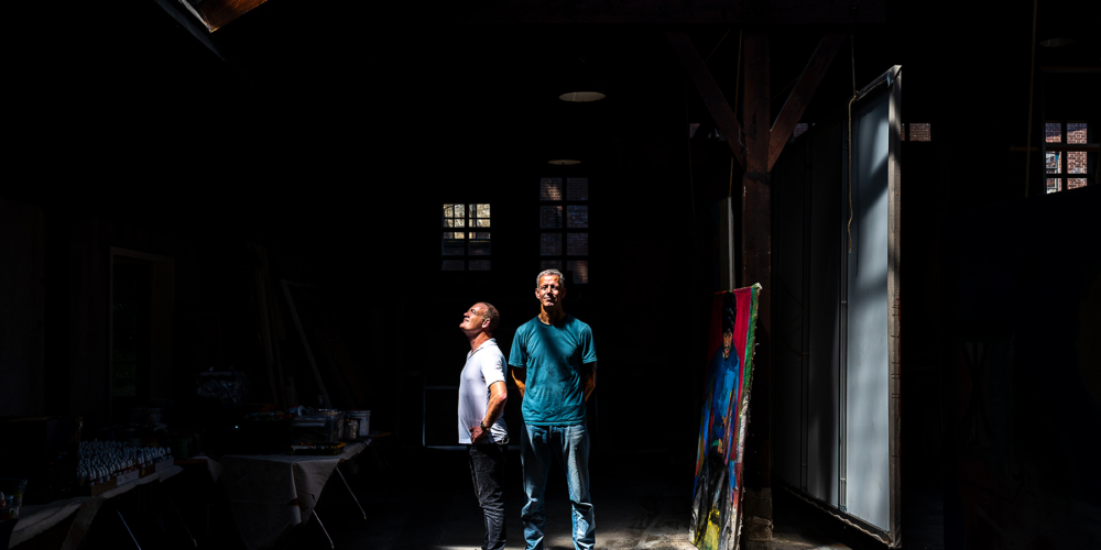 Een omgevingsportret voor Loud Industry in het Atelier van Jasper Krabbé