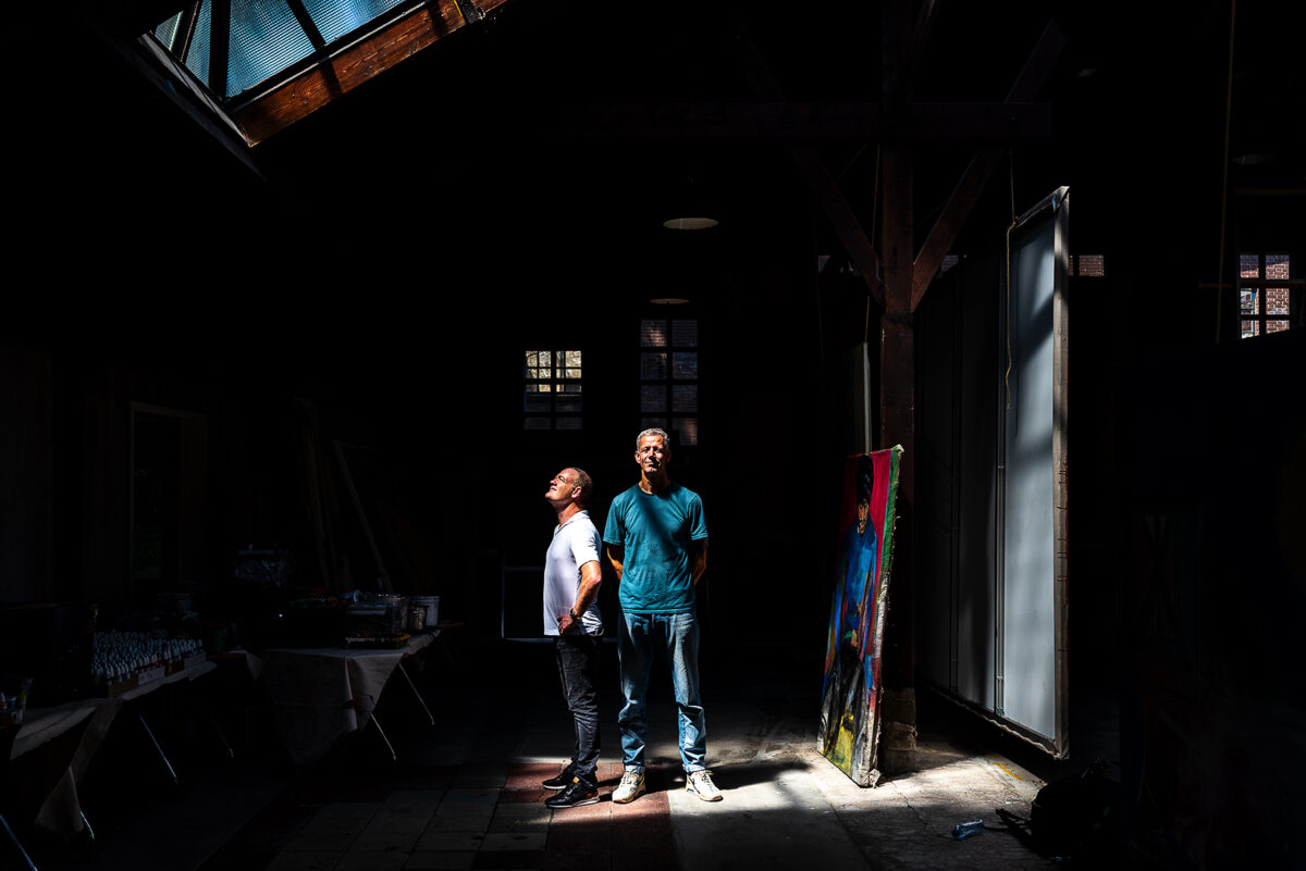 Een omgevingsportret voor Loud Industry in het Atelier van Jasper Krabbé