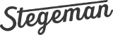 Dit is het logo van Stegeman en zij hebben zakelijke portretten gemaakt met Abel Ponger Fotografie